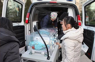 阿图什市妇婴监护型护送
